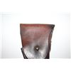 Image 2 : U.S. military leather flap holster for 1911  pistol marked “Graton  & Knight Co./1943” on  back; ove