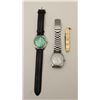 Image 1 : Men’s vanity lot as described: 2 Titus 17  jewel wrist watches and gold filled antique  vest pocket 