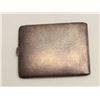 Image 2 : Sterling silver cigarette case, W.M. Co.  marked, 125 grams weight.      Est.:   $75-$150.