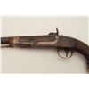 Image 3 : H. Aston percussion martial pistol dated 1847  (Mexican War era); brass mountings, working  action, 