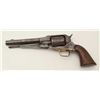 Image 1 : Remington New Model 1858 percussion revolver,  S/N 23427, barrel shortened to 6.5”, wood  grips, gre