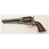 Image 2 : Remington New Model 1858 percussion revolver,  S/N 23427, barrel shortened to 6.5”, wood  grips, gre