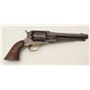 Image 7 : Remington New Model 1858 percussion revolver,  S/N 23427, barrel shortened to 6.5”, wood  grips, gre