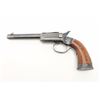Image 1 : Stevens Conlin single shot pistol, .22  caliber, 6” barrel, blued finish, wood grips,  S/N 31426, in