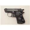 Image 1 : Beretta Model 950BS pocket pistol, .22 short  caliber, 2.5” barrel, blued finish, checkered  grips, 