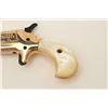 Image 3 : Butler blackpowder single shot derringer, .31  caliber, gold finish, faux pearl grips, S/N  B81764, 