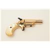 Image 4 : Butler blackpowder single shot derringer, .31  caliber, gold finish, faux pearl grips, S/N  B81764, 