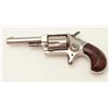 Image 1 : Red Jacket No. 6 spur trigger revolver, .30  caliber, 2.75” barrel, nickel finish, wood  grips, S/N 