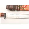 Image 8 : Traditional and high quality Japanese bonsai  knife with signed and damascened blade.  Measures 16 ¾