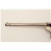 Image 2 : German parlour pistol, .22 caliber, 5”  barrel, nickel finish, metal grips, no  visible S/N, in over