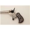 Image 3 : German parlour pistol, .22 caliber, 5”  barrel, nickel finish, metal grips, no  visible S/N, in over