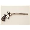 Image 4 : German parlour pistol, .22 caliber, 5”  barrel, nickel finish, metal grips, no  visible S/N, in over