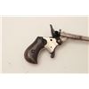 Image 6 : German parlour pistol, .22 caliber, 5”  barrel, nickel finish, metal grips, no  visible S/N, in over