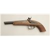 Image 3 : Armsport SxS blackpowder percussion pistol,  .44 caliber, double triggers, wood stock, S/N  05939, p