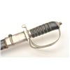 Image 2 : Indian sword and leather scabbard with metal  throat and drag, approximately 38” overall.      Est.: