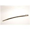 Image 1 : Persian sword with scabbard, brass mounted,  approximately 38” overall.     Est.:   $25-$50.