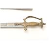 Image 6 : Persian sword with scabbard, brass mounted,  approximately 38” overall.     Est.:   $25-$50.