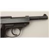 Image 5 : Walther P-38 DA semi-automatic pistol, 9mm  caliber, 5” barrel, nazi proofed,  import-marked, blued 
