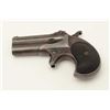 Image 1 : Remington O/U derringer, .41 caliber, 3”  barrels, blued finish, checkered hard rubber  grips, S/NL9