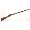 Image 1 : Remington 3-band percussion rifle, .58  caliber, 39.5” barrel, full length wood stock  with iron ram