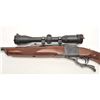 Image 3 : Ruger No. 1 single shot rifle, 7x57mm  caliber, 22” barrel, black finish, checkered  wood stocks, S/