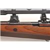 Image 11 : Mauser Model 98 high turret sniper rifle, 8mm  caliber, 24.5” barrel with metal muzzle  cover, wood 