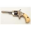 Image 1 : Whitneyville .22 caliber spur trigger  revolver, short cylinder, N.Y engraved,  nickel finish, ivory