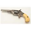 Image 1 : Whitneyville .22 caliber spur trigger  revolver, 3.25” octagon barrel, fully  engraved, nickel, ivor
