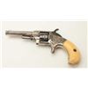 Image 2 : Whitneyville .22 caliber spur trigger  revolver, 3.25” octagon barrel, fully  engraved, nickel, ivor