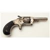 Image 3 : Whitneyville .30 caliber spur trigger  revolver, 2.5” octagon barrel, nickel, hard  rubber grips, no