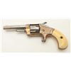 Image 2 : Whitneyville .22 caliber spur trigger  revolver, nickel, engraved, ivory grips,  2.75” octagon barre