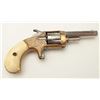 Image 4 : Whitneyville .22 caliber spur trigger  revolver, nickel, engraved, ivory grips,  2.75” octagon barre