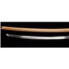 Image 12 : Koto period katana (Long sword) with a 24 ½”  blade in sira-siya showing fresh polish and  fancy tem