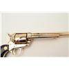 Image 6 : Rare factory gold plated Buntline Special SAA  revolver, .45 caliber, 12” barrel, wood  medallion gr