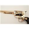 Image 8 : Rare factory gold plated Buntline Special SAA  revolver, .45 caliber, 12” barrel, wood  medallion gr