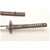 Image 2 : Full mounted Koto period katana (Long sword)  in Mino school style and circa 1450-1500s  with a 26 ½