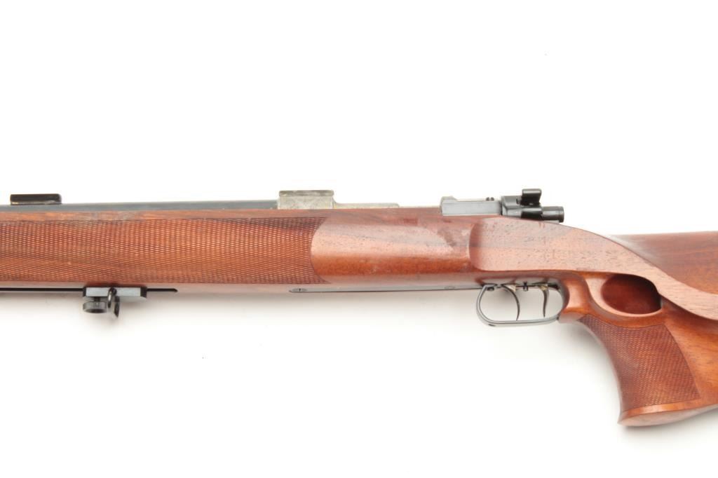 Custom Mauser engraved action target rifle, .22-250 caliber, with ...