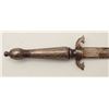 Image 8 : Excellent 19th century dagger made in arcaic  armoural style marked “Fabrica De Toledo”.  Fully and 