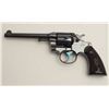Image 2 : Colt Army Special DA revolver, .41 caliber,  6” barrel, high polish blued finish,  checkered hard ru