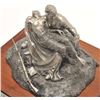 Image 3 : Pewter sculpture by Fran Barnum and issued by  Chilmark Collectors Society entitled  “Brother Agains