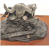 Image 6 : Pewter sculpture by Fran Barnum and issued by  Chilmark Collectors Society entitled  “Brother Agains