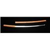 Image 8 : Shinto period katana (Long sword) with a 26”  blade, signed, and full polish in sira-siya  (storage 