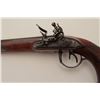 Image 9 : French Napoleonic era double barrel flintlock  officers pistol circa about 1800-1815.  Measures 14” 