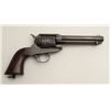 Image 3 : Remington Model 1888 revolver, S/N 572  (barrel #287), in 44/40 caliber, 5.75”  barrel, blued finish