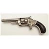 Image 2 : Whitneyville .22 caliber spur trigger  revolver, 2.75” octagon barrel, nickel  finish, engraved, ros