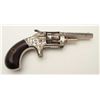 Image 8 : Whitneyville .22 caliber spur trigger  revolver, 2.75” octagon barrel, nickel  finish, engraved, ros