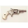 Image 3 : Whitneyville .22 caliber spur trigger  revolver, 2.25” octagon barrel, fully  engraved, nickel , pea