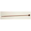 Image 2 : Barracks cleaning rod for trapdoor carbine in  turned wood; unused and near fine.     Est.:   $50-$1
