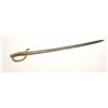 Image 4 : 1840 Fabrica De Toledo marked brass hilted  artillery style sword. Measures 34” overall  with a 29” 