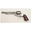 Image 1 : Remington Model 1890 single action revolver,  .44-40 caliber, 7.5” barrel, wood grips, S/N  276, ove